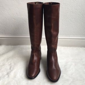 Coach Brown Leather Boots size 36